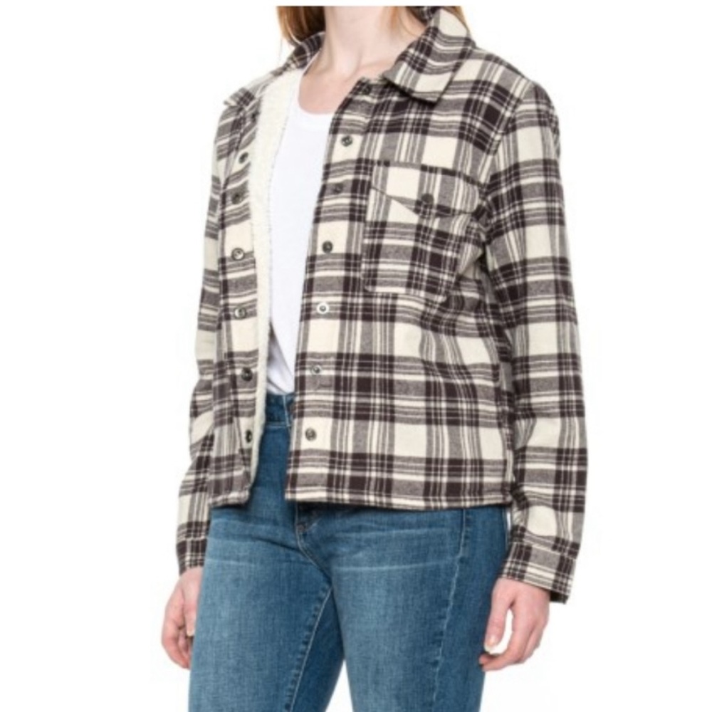 NWT Lucky Brand Sherpa Lined Oversized Shacket